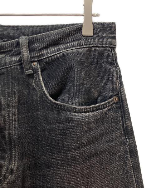 Acne studios（アクネ ストゥディオス）Acne studios (アクネ ストゥディオス) ルーズブーツカットデニムパンツ ブラック サイズ:EUR 30の古着・服飾アイテム