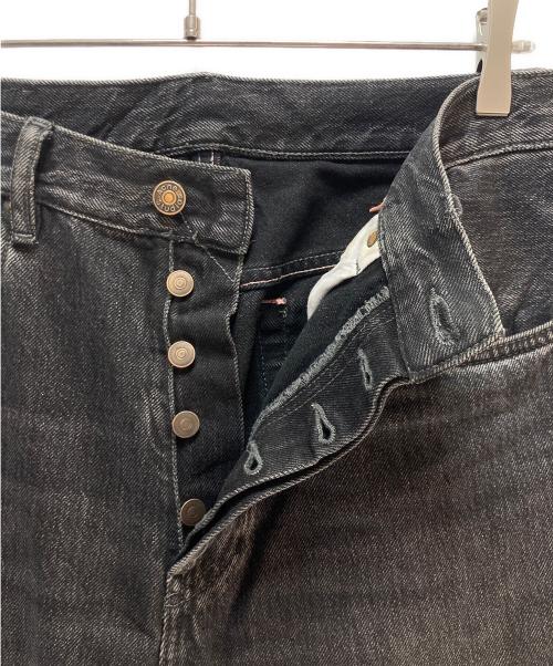 Acne studios（アクネ ストゥディオス）Acne studios (アクネ ストゥディオス) ルーズブーツカットデニムパンツ ブラック サイズ:EUR 30の古着・服飾アイテム