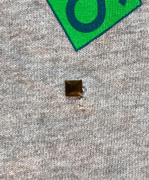 KENZO（ケンゾー）KENZO (ケンゾー) KENZO プリントTシャツ グレー×ピンク×グリーン サイズ:XSの古着・服飾アイテム