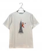 maison kitsuneメゾンキツネ）の古着「MAISON KITSUNE OLY EMPIRE FOX CLASSIC TEE-SHIRT」｜ホワイト