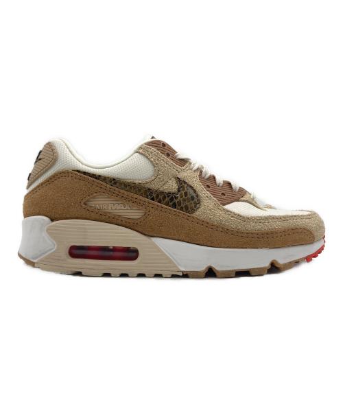 NIKE（ナイキ）NIKE (ナイキ) NIKE WMNS AIR MAX 90 ベージュ×ブラウン サイズ:US 6.5の古着・服飾アイテム