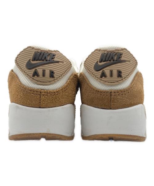 NIKE（ナイキ）NIKE (ナイキ) NIKE WMNS AIR MAX 90 ベージュ×ブラウン サイズ:US 6.5の古着・服飾アイテム