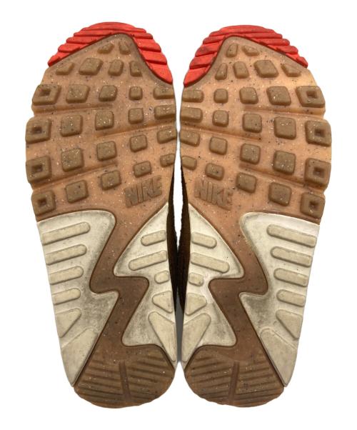 NIKE（ナイキ）NIKE (ナイキ) NIKE WMNS AIR MAX 90 ベージュ×ブラウン サイズ:US 6.5の古着・服飾アイテム