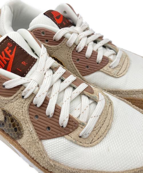 NIKE（ナイキ）NIKE (ナイキ) NIKE WMNS AIR MAX 90 ベージュ×ブラウン サイズ:US 6.5の古着・服飾アイテム