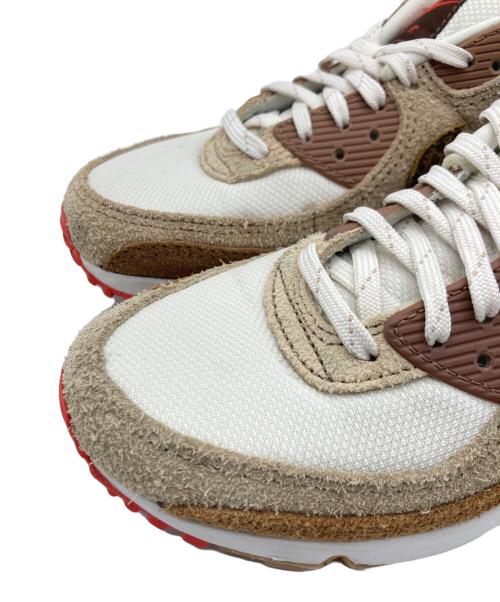 NIKE（ナイキ）NIKE (ナイキ) NIKE WMNS AIR MAX 90 ベージュ×ブラウン サイズ:US 6.5の古着・服飾アイテム
