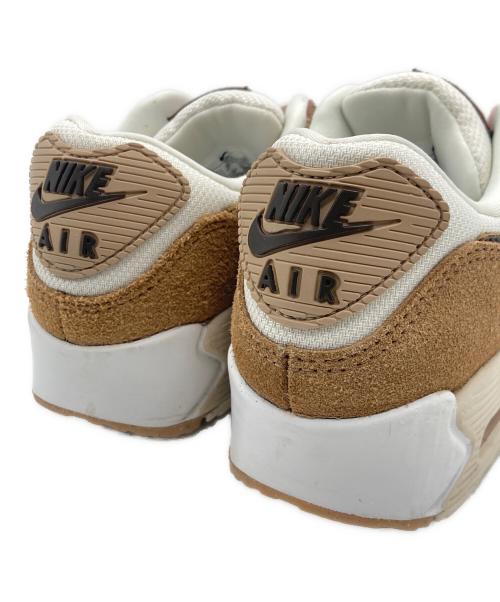 NIKE（ナイキ）NIKE (ナイキ) NIKE WMNS AIR MAX 90 ベージュ×ブラウン サイズ:US 6.5の古着・服飾アイテム