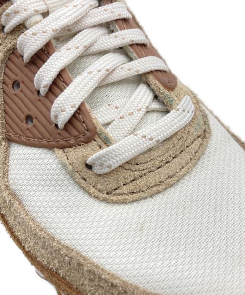 NIKE（ナイキ）NIKE (ナイキ) NIKE WMNS AIR MAX 90 ベージュ×ブラウン サイズ:US 6.5の古着・服飾アイテム