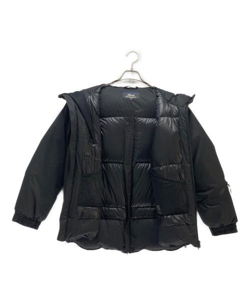 NANGA（ナンガ）NANGA (ナンガ) Engineered Garments (エンジニアードガーメンツ) NANGA（ナンガ）× Engineered Garments（エンジニアードガーメンツ）ZIP JACKET ブラック サイズ:XSの古着・服飾アイテム