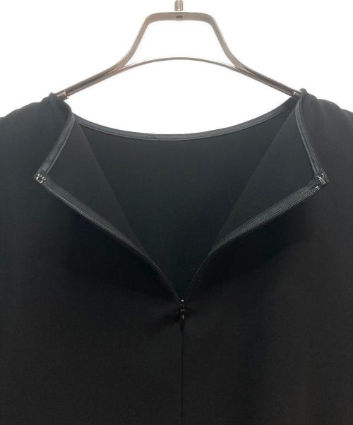 SOEJU（ソージュ）SOEJU (ソージュ) ライトクロスコクーンシルエットブラウス ブラック サイズ:Mの古着・服飾アイテム