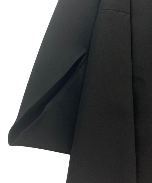 SOEJU（ソージュ）SOEJU (ソージュ) ライトクロスコクーンシルエットブラウス ブラック サイズ:Mの古着・服飾アイテム