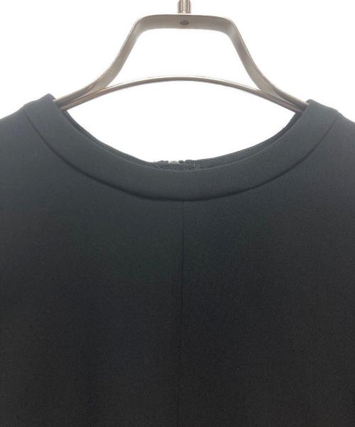 SOEJU（ソージュ）SOEJU (ソージュ) ライトクロスクルーネックブラウス ブラック サイズ:Sの古着・服飾アイテム