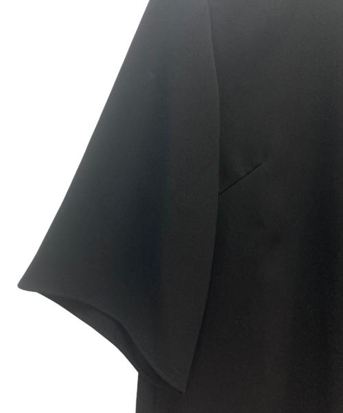 SOEJU（ソージュ）SOEJU (ソージュ) ライトクロスクルーネックブラウス ブラック サイズ:Sの古着・服飾アイテム