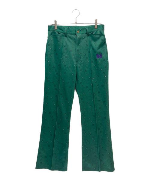 Needles（ニードルズ）Needles (ニードルズ) Needles バギースラックス グリーン サイズ:Sの古着・服飾アイテム