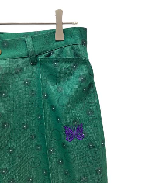 Needles（ニードルズ）Needles (ニードルズ) Needles バギースラックス グリーン サイズ:Sの古着・服飾アイテム