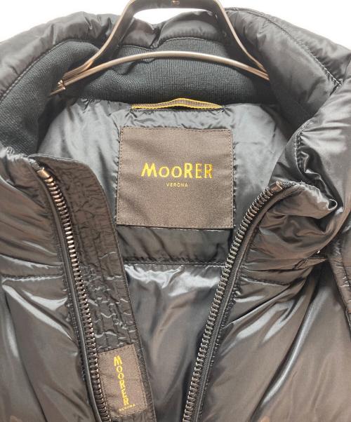 MOORER（ムーレー）MOORER (ムーレー) MOORER（ムーレー）FIRE-SH ダウンベスト ブラック サイズ:52の古着・服飾アイテム