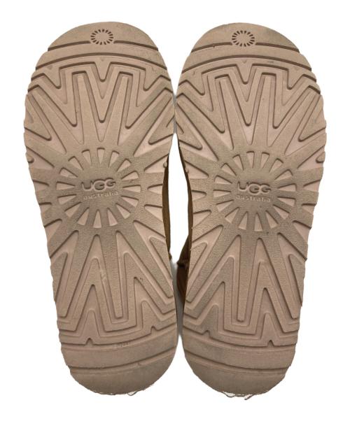 UGG（アグ）UGG (アグ) UGG Classic Mini Rustic Weave ショートブーツ ベージュ サイズ:USA 7の古着・服飾アイテム