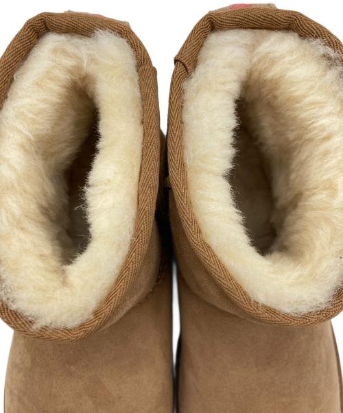 UGG（アグ）UGG (アグ) UGG Classic Mini Rustic Weave ショートブーツ ベージュ サイズ:USA 7の古着・服飾アイテム