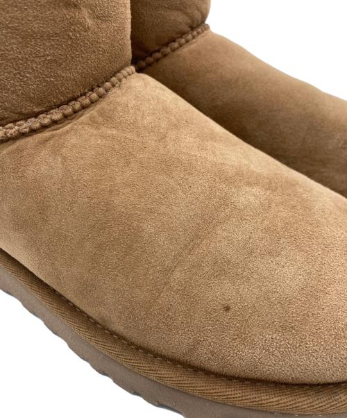 UGG（アグ）UGG (アグ) UGG Classic Mini Rustic Weave ショートブーツ ベージュ サイズ:USA 7の古着・服飾アイテム
