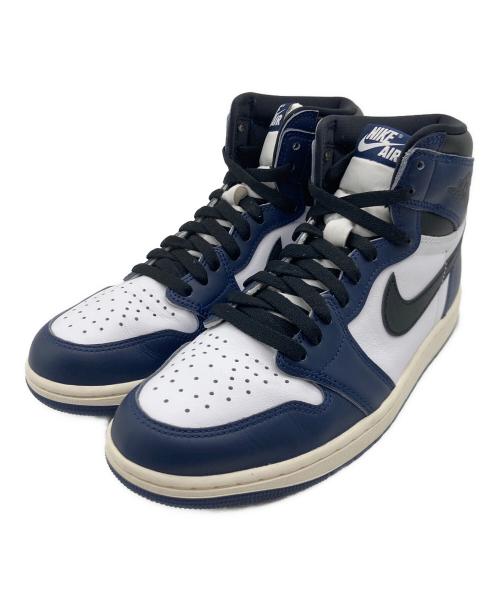 NIKE（ナイキ）NIKE (ナイキ) AIR JORDAN 1 RETRO HIGH OG ネイビー サイズ:USA 9の古着・服飾アイテム