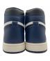 中古・古着 NIKE (ナイキ) AIR JORDAN 1 RETRO HIGH OG ネイビー サイズ:USA 9：15000円