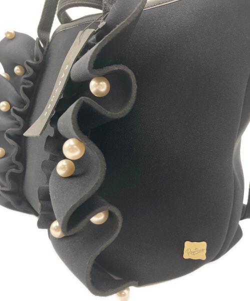 Rapture（ラプチャー）Rapture (ラプチャー) Rapture フリル 2WAYバッグ ブラックの古着・服飾アイテム