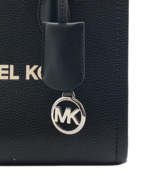 MICHAEL KORS（マイケル・コース）MICHAEL KORS (マイケル・コース) MIRELLA トップジップ ショッパートートバッグ ミディアム ブラックの古着・服飾アイテム