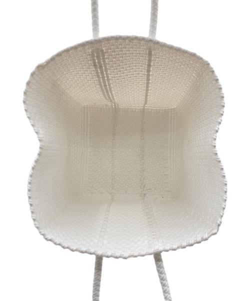 Letra（レトラ）Letra (レトラ) Letra(レトラ) メルカドバッグ  ホワイトの古着・服飾アイテム