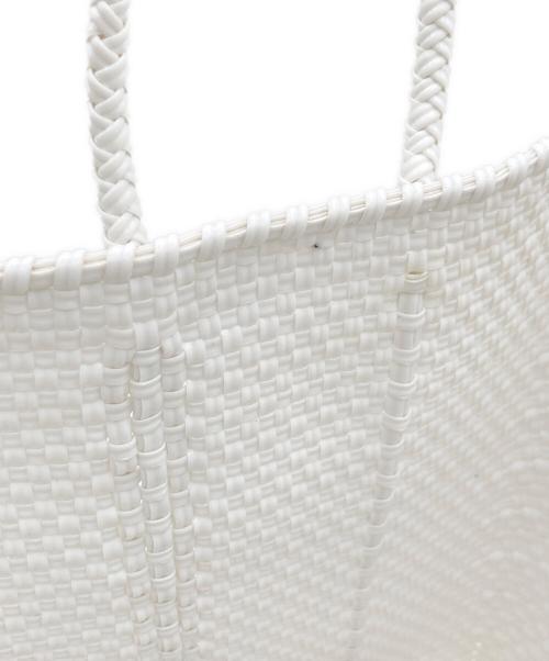 Letra（レトラ）Letra (レトラ) Letra(レトラ) メルカドバッグ  ホワイトの古着・服飾アイテム