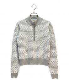 MICHAEL KORS（マイケル・コース）の古着「MICHAEL KORS ハーフジップセーター」｜グレー