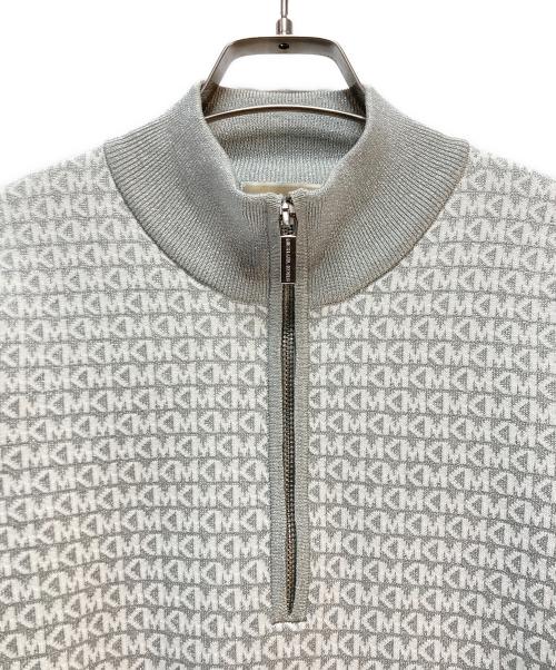 MICHAEL KORS（マイケル・コース）MICHAEL KORS (マイケル・コース) MICHAEL KORS ハーフジップセーター グレー サイズ:XSの古着・服飾アイテム