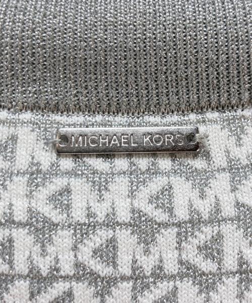 MICHAEL KORS（マイケル・コース）MICHAEL KORS (マイケル・コース) MICHAEL KORS ハーフジップセーター グレー サイズ:XSの古着・服飾アイテム