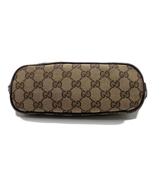 GUCCI（グッチ）GUCCI (グッチ) GUCCI　ショルダーポーチ ブラウン×ベージュの古着・服飾アイテム