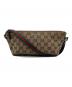 GUCCI（グッチ）の古着「GUCCI　ショルダーポーチ」｜ブラウン×ベージュ