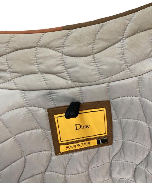 Dime（ダイム）Dime (ダイム) Dime KNOWTEC 中綿ジャケット ブラウン サイズ:Lの古着・服飾アイテム