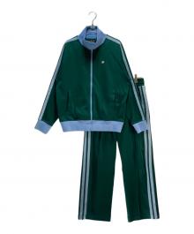 RAY BEAMS（レイ ビームス）の古着「NANA SEINO ラインジャージ セットアップ」｜グリーン