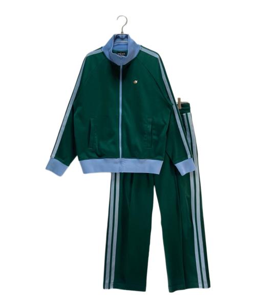 RAY BEAMS（レイ ビームス）RAY BEAMS (レイ ビームス) NANA SEINO ラインジャージ セットアップ グリーン サイズ:Mの古着・服飾アイテム