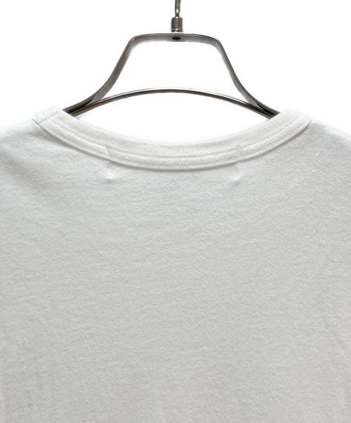 PLAY COMME des GARCONS（プレイコムデギャルソン）PLAY COMME des GARCONS (プレイコムデギャルソン) PLAY COMME des GARCONS Tシャツ ホワイト×ゴールド サイズ:Sの古着・服飾アイテム