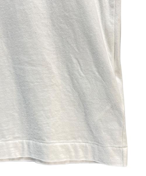 PLAY COMME des GARCONS（プレイコムデギャルソン）PLAY COMME des GARCONS (プレイコムデギャルソン) PLAY COMME des GARCONS Tシャツ ホワイト×ゴールド サイズ:Sの古着・服飾アイテム