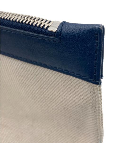 BALENCIAGA（バレンシアガ）BALENCIAGA (バレンシアガ) BALENCIAGA ネイビーカバス トートバッグ アイボリー×ネイビーの古着・服飾アイテム