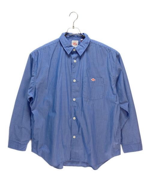 DANTON（ダントン）DANTON (ダントン) ワークシャツ ネイビー サイズ:44 未使用品の古着・服飾アイテム