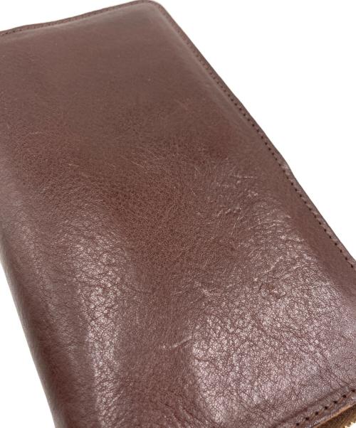 IL BISONTE（イル ビゾンテ）IL BISONTE (イル ビゾンテ) IL BISONTE ジップラウンド ロングウォレット ブラウンの古着・服飾アイテム