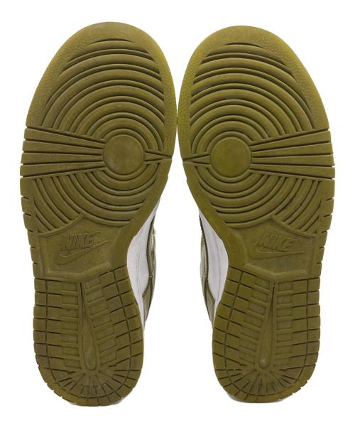 NIKE（ナイキ）NIKE (ナイキ) DUNK LOW RETRO ホワイト×パシフィックモス サイズ:27.5cmの古着・服飾アイテム