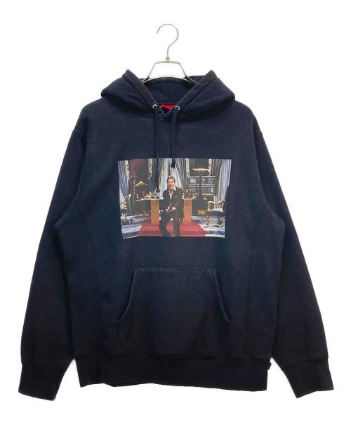 SUPREME（シュプリーム）SUPREME (シュプリーム) 17FW/Scarface Friend Hooded Sweatshirt ブラック サイズ:Largeの古着・服飾アイテム