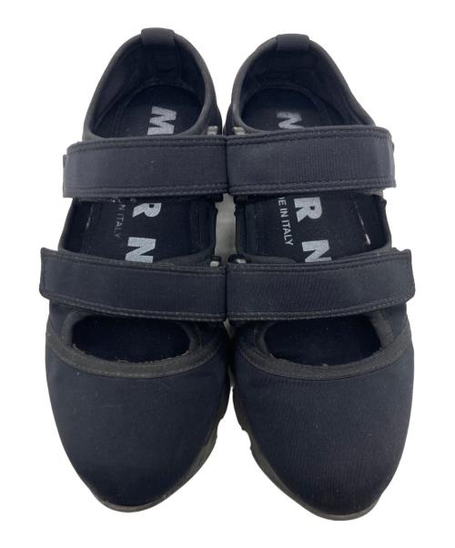 MARNI（マルニ）MARNI (マルニ) ベルクロストラップスニーカー ブラック サイズ:37の古着・服飾アイテム
