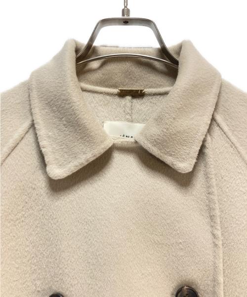 IENA（イエナ）IENA (イエナ) IENA スーパー160ダブルフェイスショートコート ベージュ サイズ:36の古着・服飾アイテム