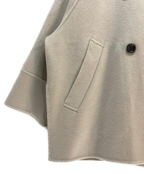 IENA（イエナ）IENA (イエナ) IENA スーパー160ダブルフェイスショートコート ベージュ サイズ:36の古着・服飾アイテム
