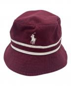 POLO RALPH LAURENポロ・ラルフローレン）の古着「POLO RALPH LAUREN バケットハット」｜ワインレッド
