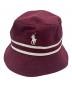 POLO RALPH LAUREN（ポロ・ラルフローレン）の古着「POLO RALPH LAUREN バケットハット」｜ワインレッド