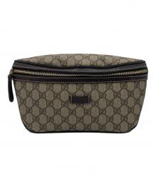 GUCCI（グッチ）の古着「GUCCI GGスプリーム ボディバッグ」｜ブラウン