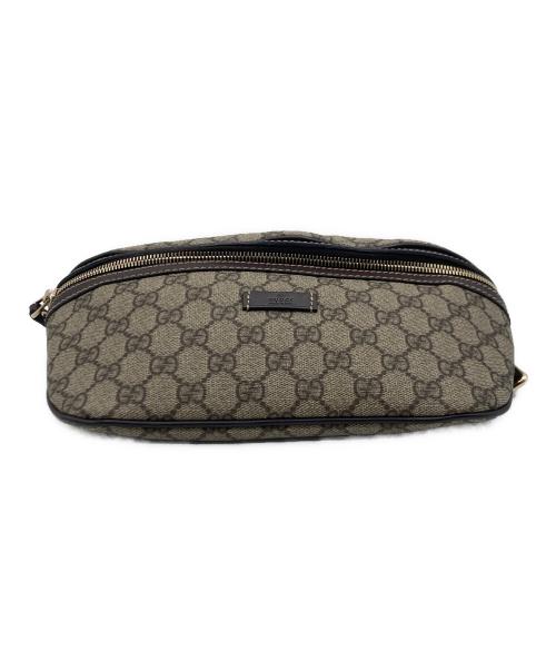 GUCCI（グッチ）GUCCI (グッチ) GUCCI GGスプリーム ボディバッグ ブラウンの古着・服飾アイテム